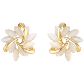 Brincos Pétala de Opala - Elegância e Requinte
